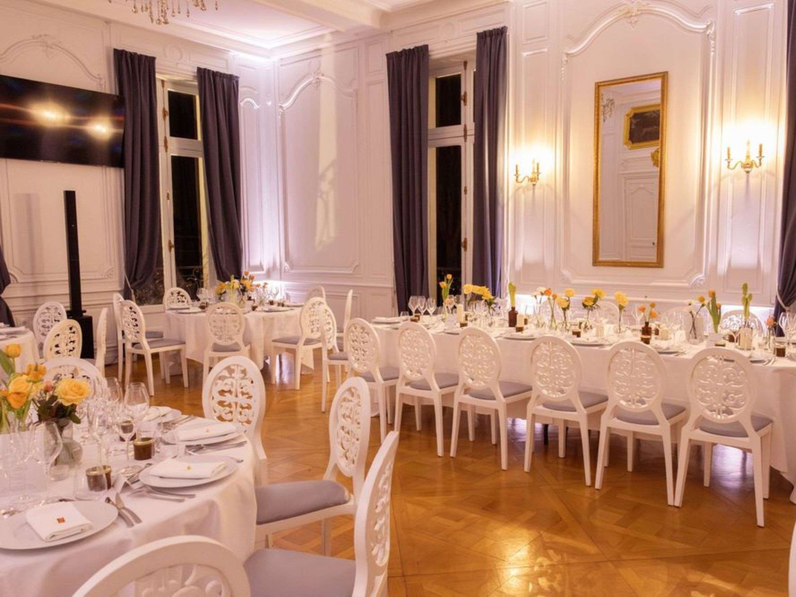 Salle de réception du Château de Ouezy