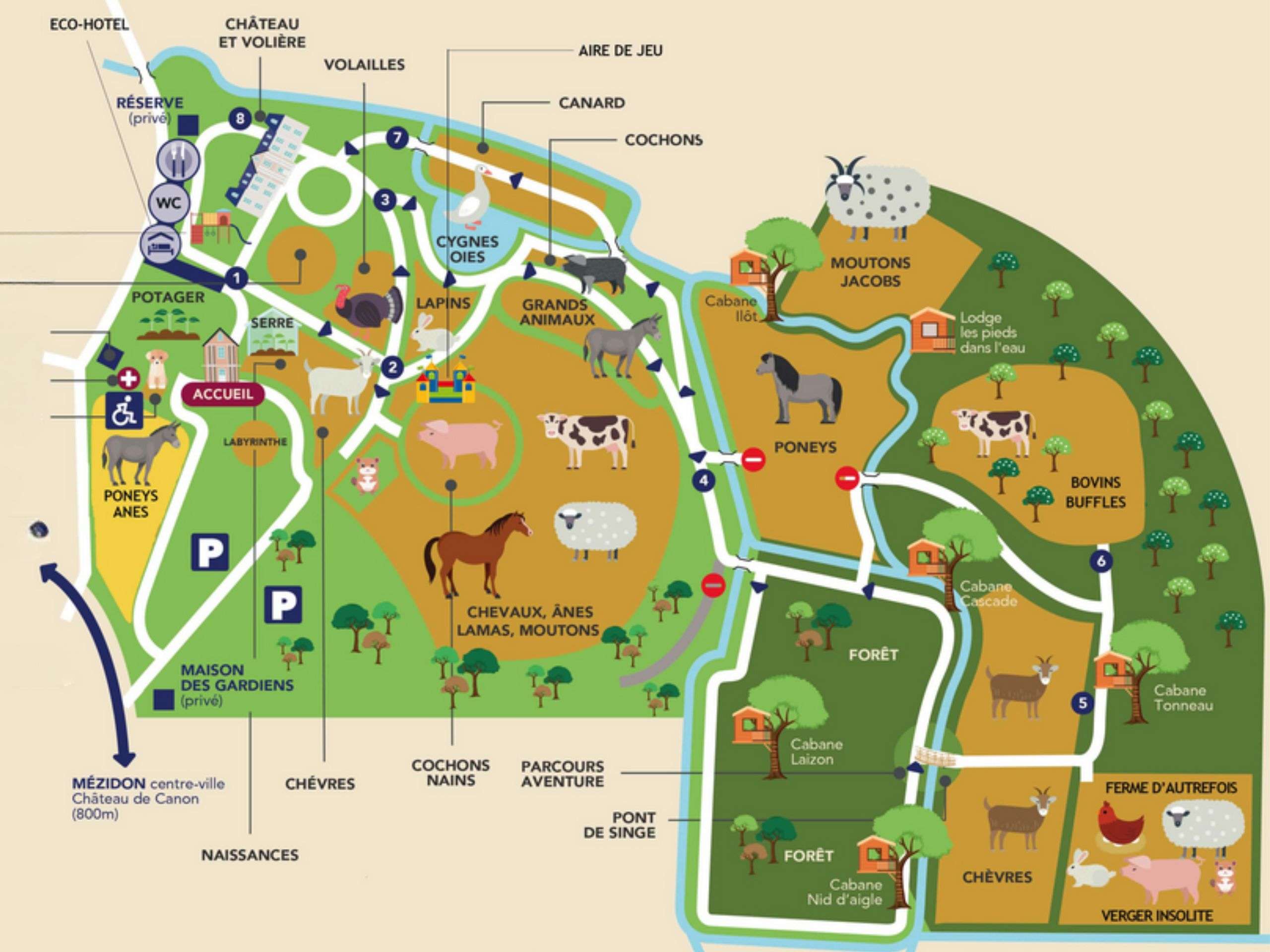 Plan du Château de Ouezy